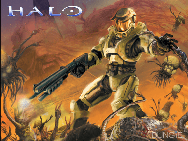 Halo: Combat Evolved [Not for Resale] title screen for Xbox